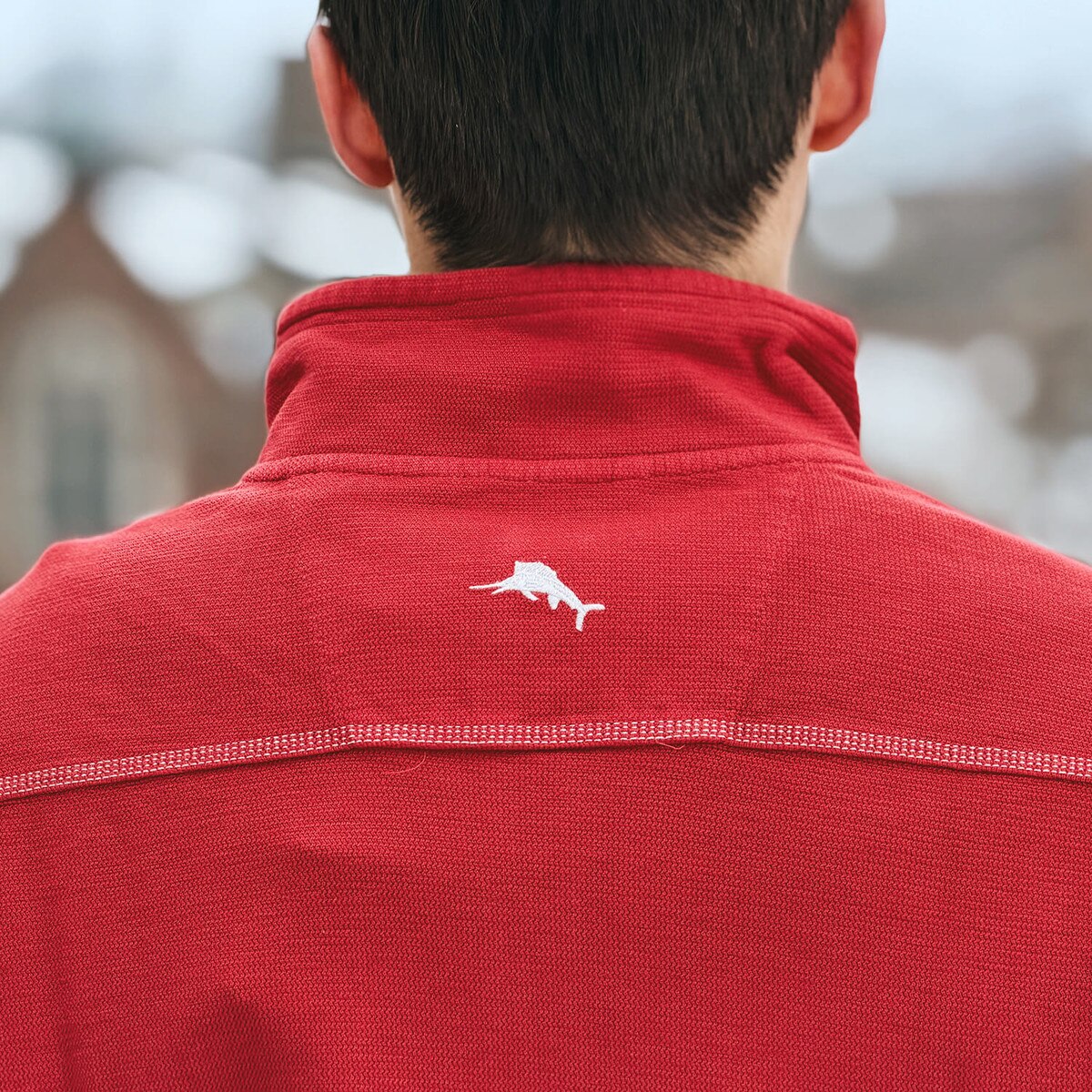 Tommy Bahama I-State Cardinal Montego Bay 1/4-Zip